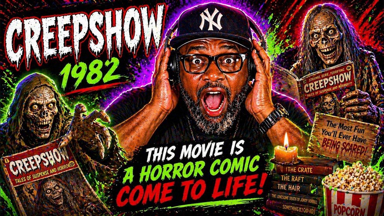 That Monster Escapes! | CREEPSHOW (1982) First Time Watching