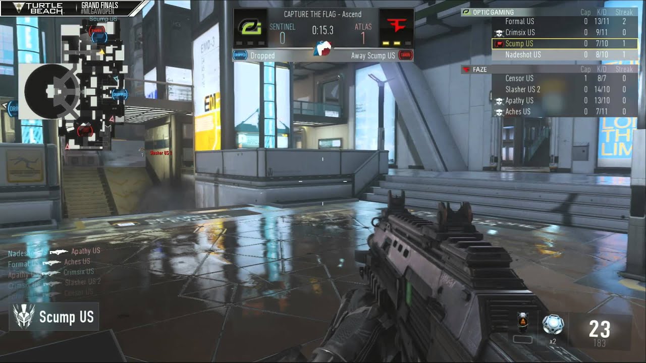 OpTic Gaming vs FaZe - Game 7 - Series 2 - Grand Finals - MLG Columbus Open