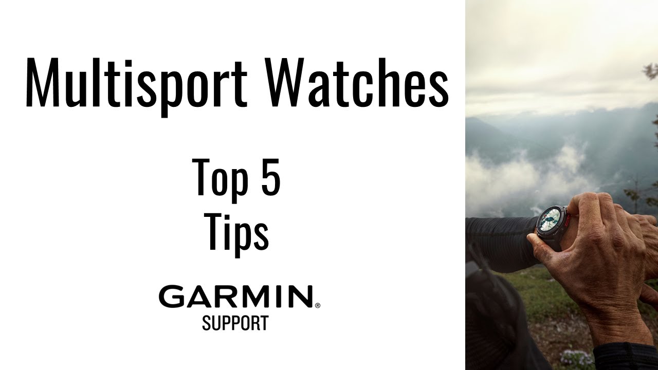 Zegarki multisportowe | 5 najważniejszych wskaz&oacute;wek | Wsparcie Garmin