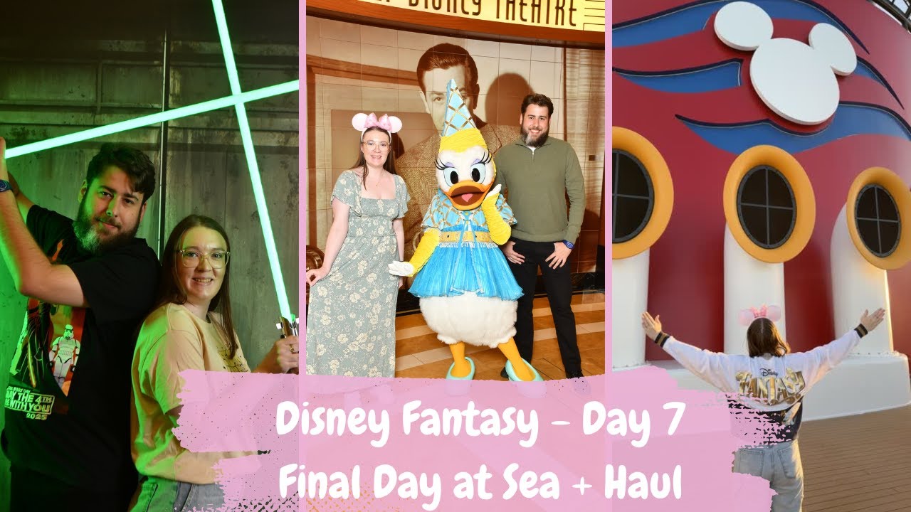 Disney Fantasy Norwegian Fjords Cruise Vlog - Final Day at Sea, Disembarkation and Haul!