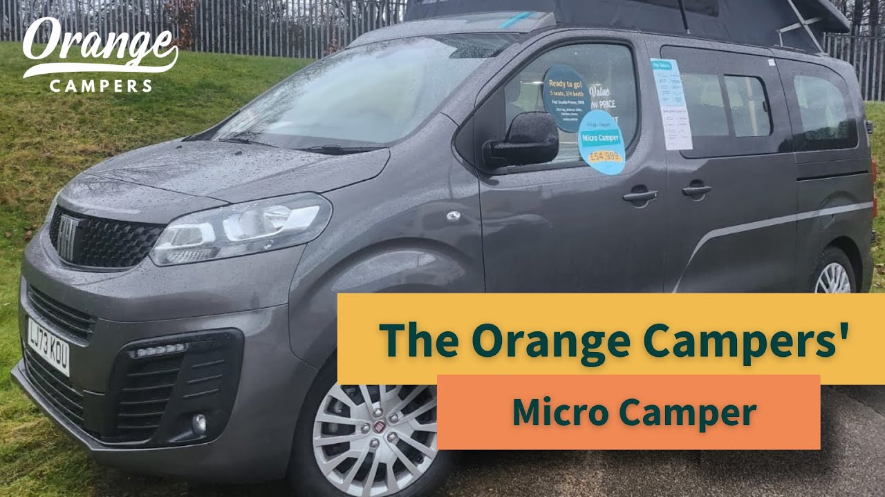 Your perfect first campervan? The Orange Campers' Micro Camper