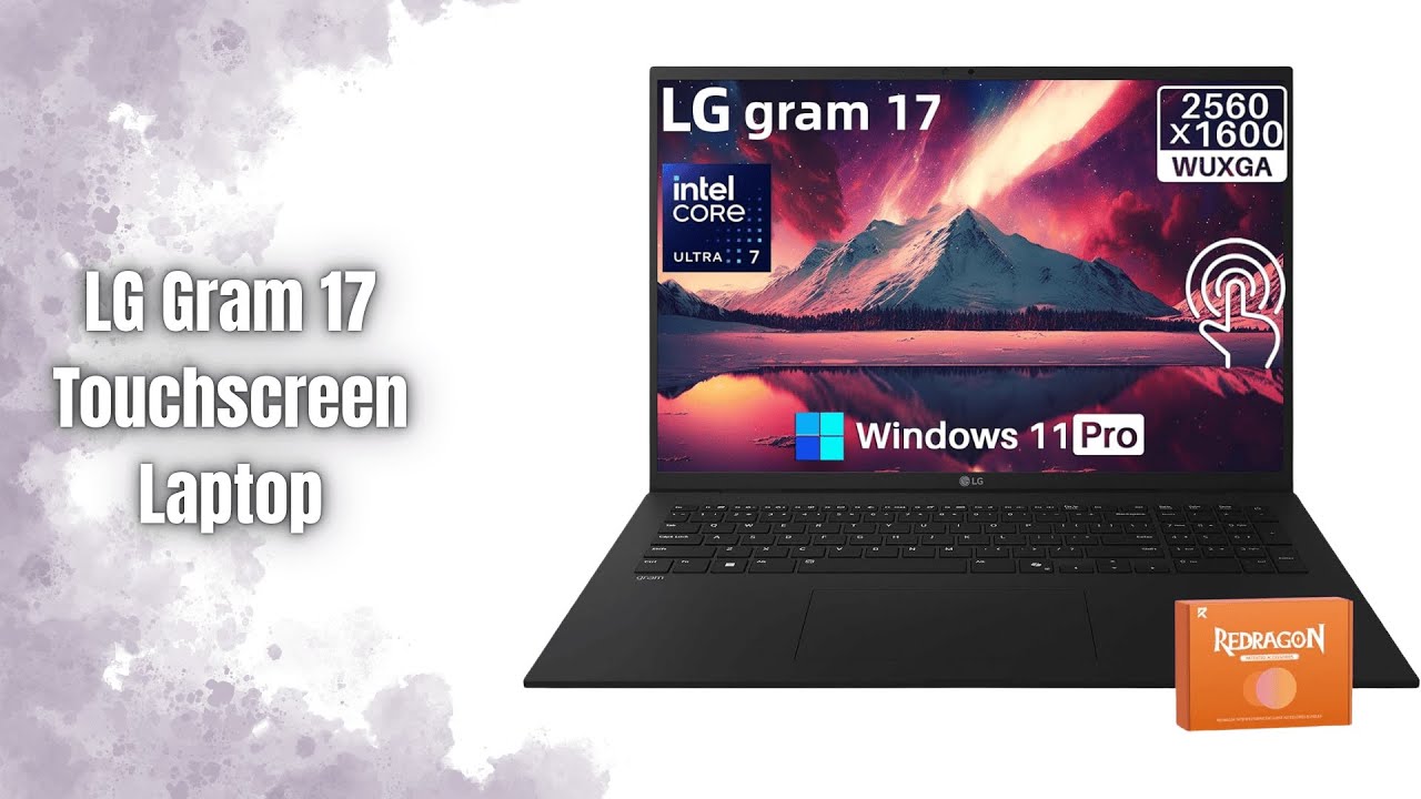 Обзор LG Gram 17 | ПК Copilot+ с сенсорным дисплеем 2.5K!
