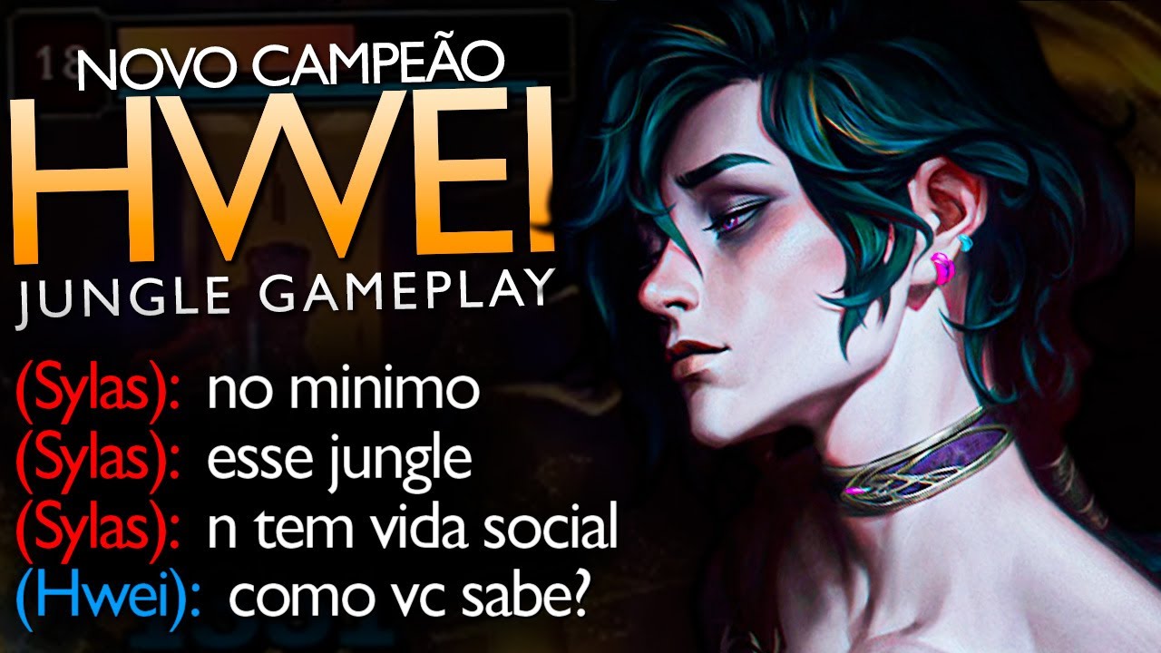 PICKEI HWEI NA JUNGLE E BOTEI NA RANKED PRA VER O ESTRAGO KKKKKKKKKK