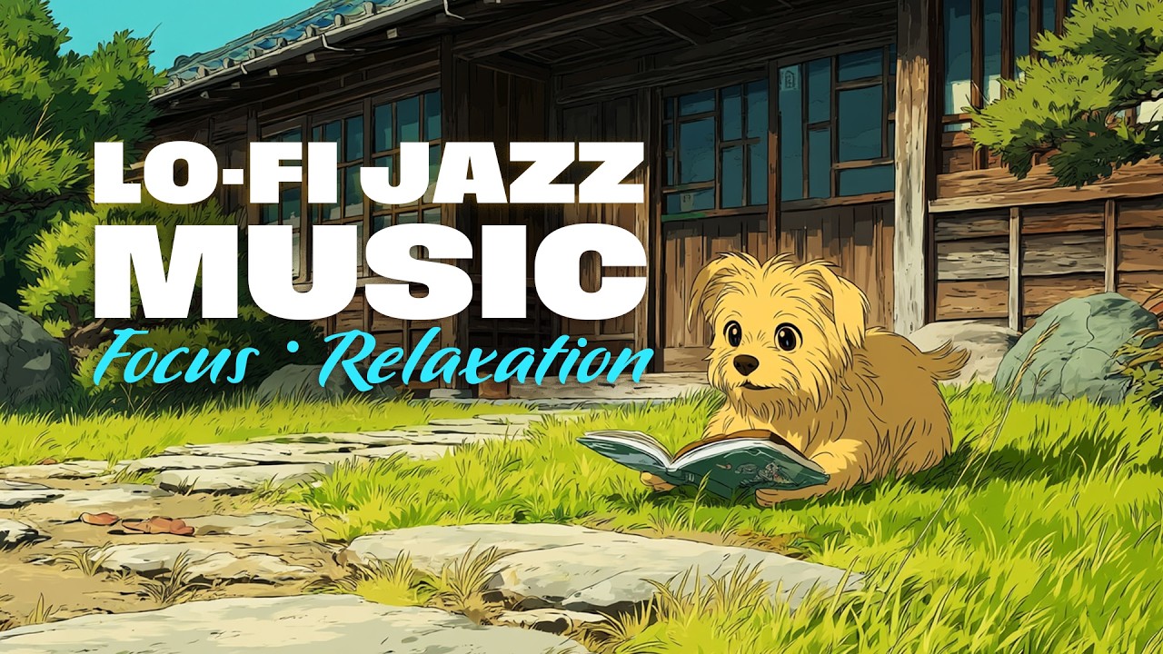 Jazzy Lo-fi Beats for Focus, Relaxation • Trust your instincts, you're on the right paw-th