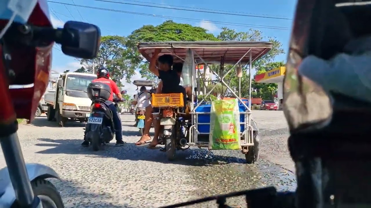 Porac Pampanga tricycle ride early