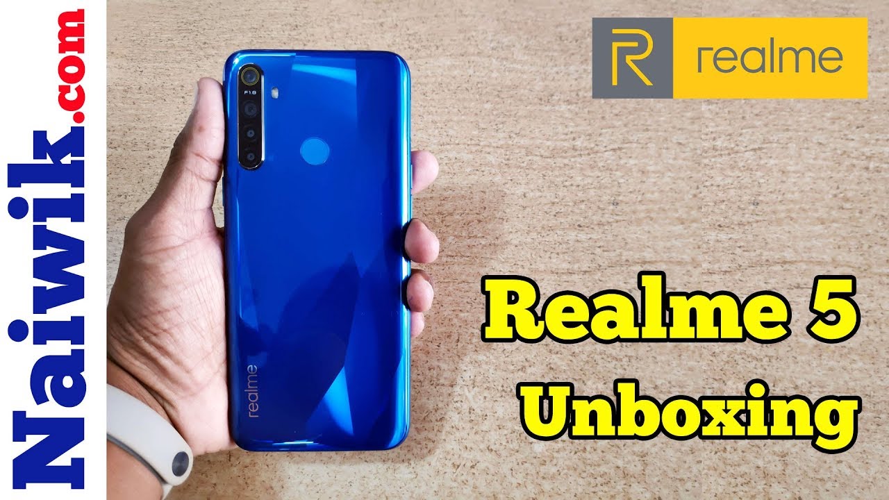 Realme 5 || Unboxing