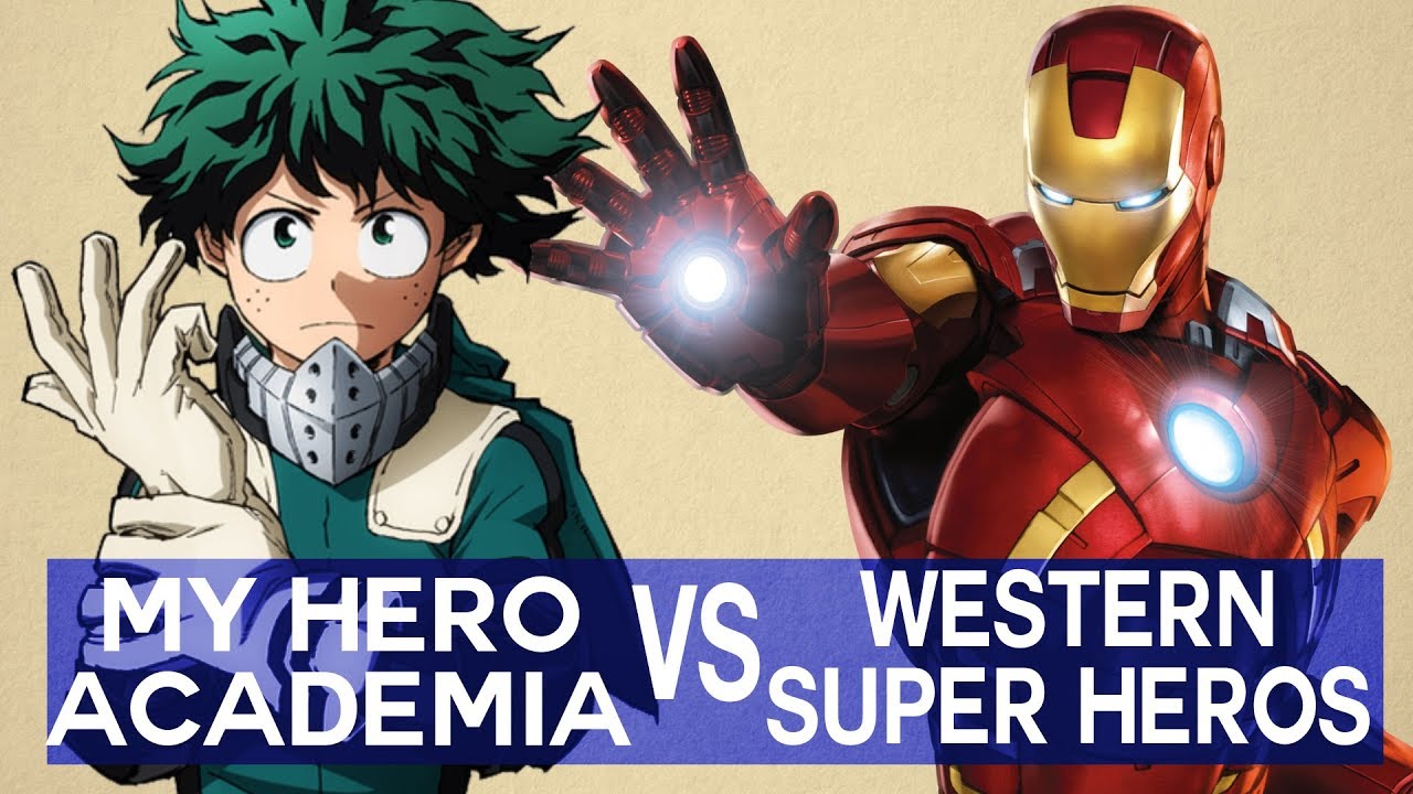 My Hero Academia Vs Western Superheros