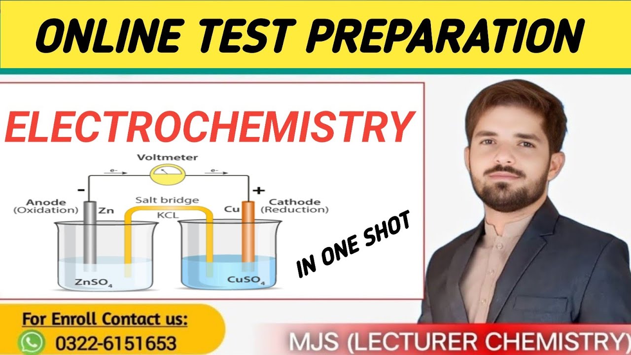 Electrochemistry Complete Lecture in One Shot|| Best Lecture|| PPSC||FPSC||KPPSC|| SPSC|Mdcat