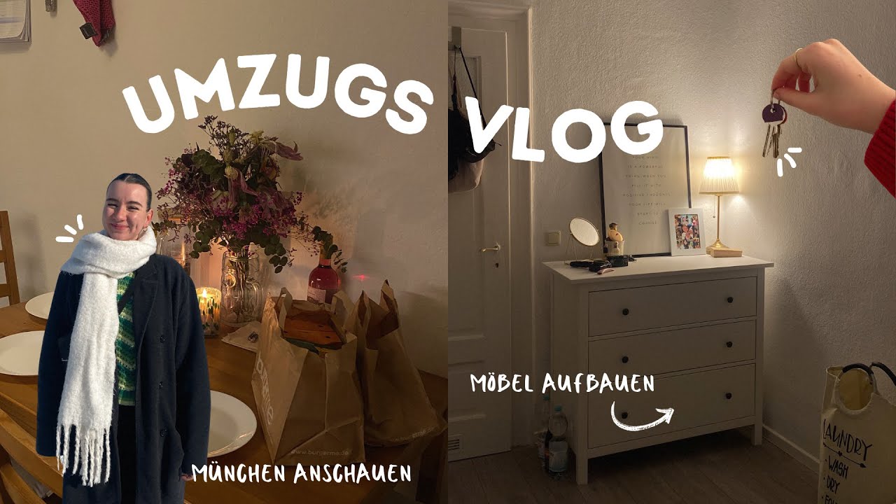 Der Umzug nach München *vlog :)