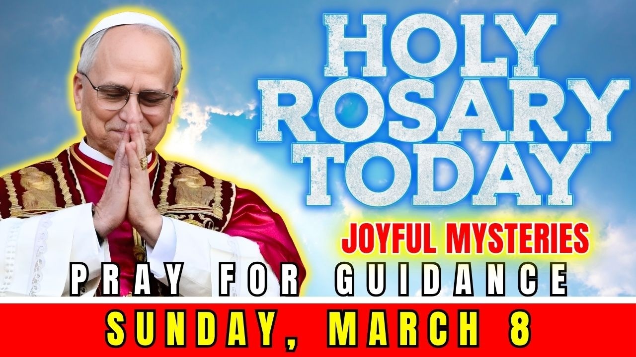 HOLY ROSARY TODAY ❤️ SUNDAY, MARCH 8, 2026 🌹 PRAYER FOR INNER PEACE & HEALING | DAILY HOLY ROSARY