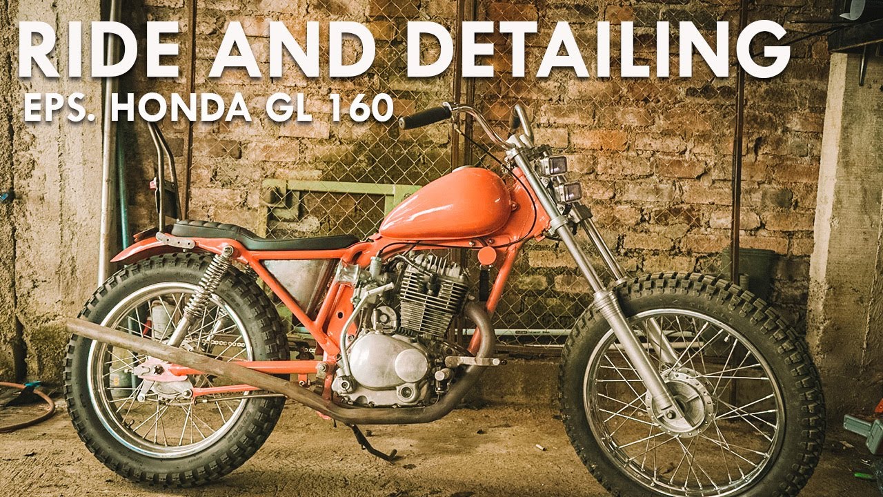Ride and Detailing - Honda GL 160 Japanese Tracker atau Chopper kampung?