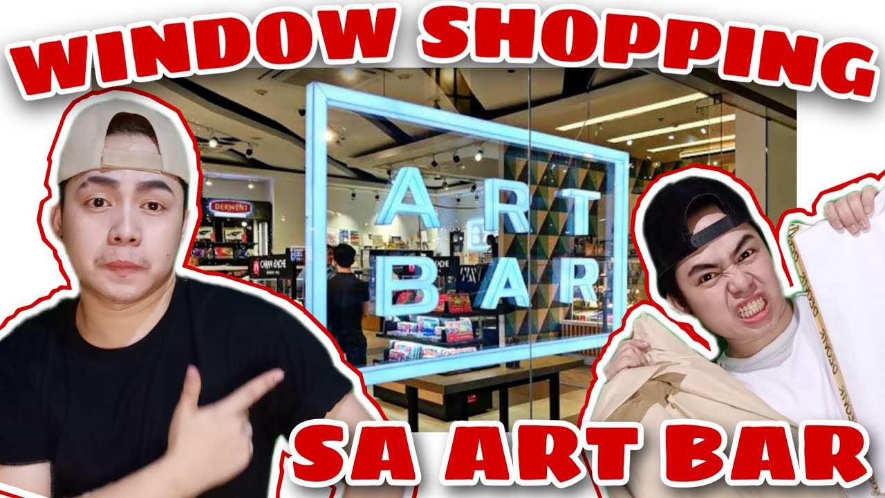 NAG-WINDOW SHOPPING SA ART BAR (MUNTIKAN NA AKONG MAG SHOP LIFT) 😂