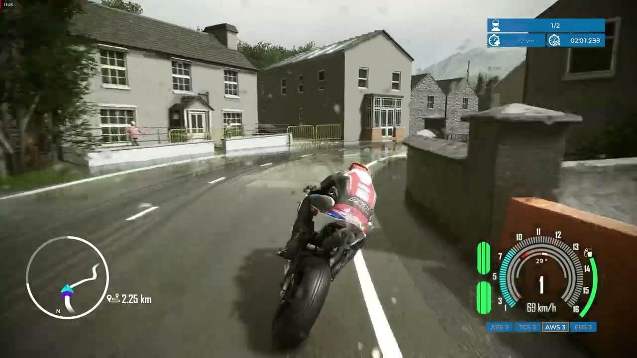 TT Isle Of Man Ride on the Edge 3 2025 06 08 Season 2023 supersport gameplay part 2. 4K Ultra PC.