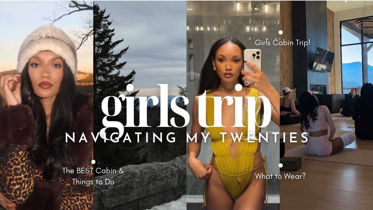 VLOG: Girls Cabin Trip! To Gatlinburg | Successful Girls Trips? | Mountain Outfits| Things to Do