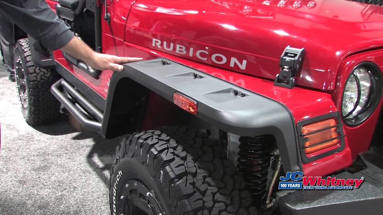High Performance, High Clearance Off-Road Solution: Rugged Ridge Hurricane Fender Flares