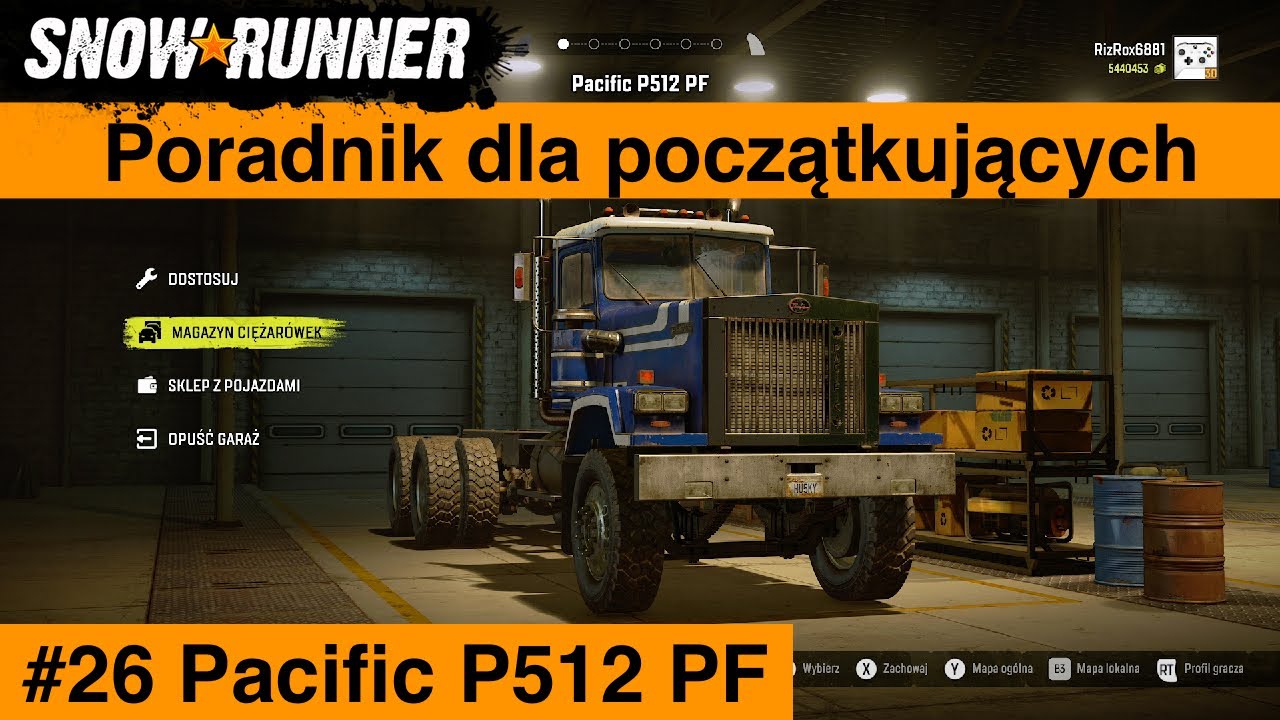 Snowrunner Poradnik dla początkujących #26 Pacific P512 PF 🇵🇱