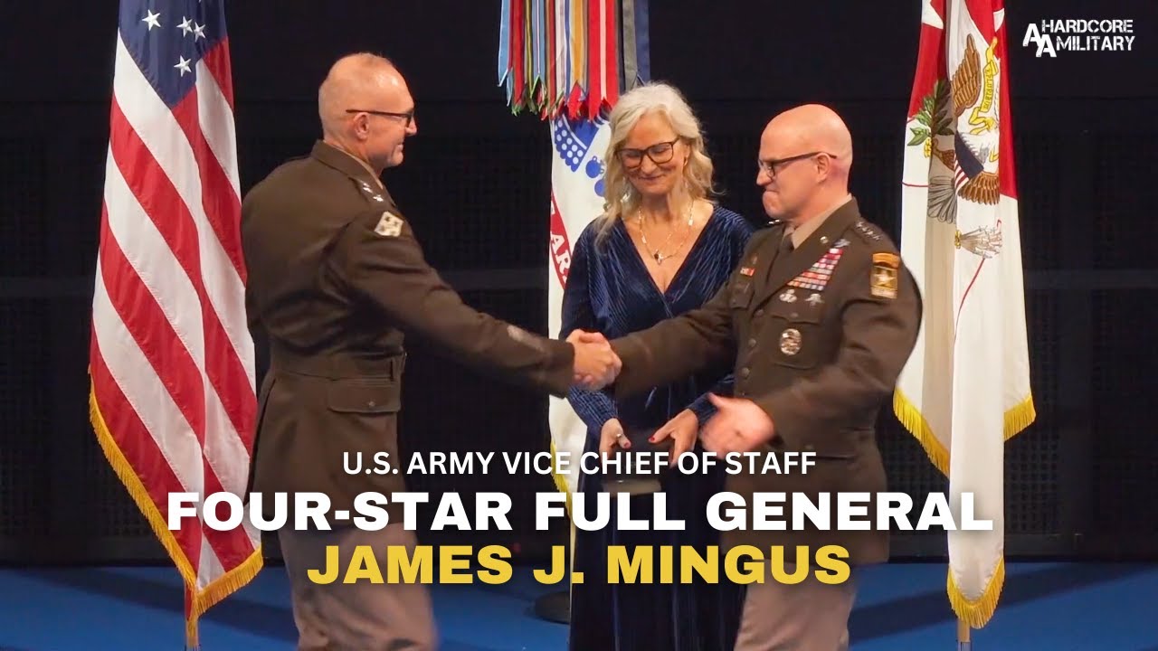 Promotion & Swearing-in Ceremony for Vice Chief of Staff of the Army Lt. Gen. James J. Mingus