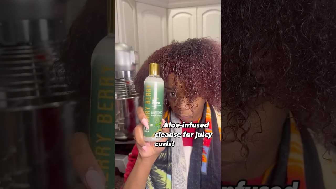 Revitalize Your Curls with Aloe-Infused Hair Care! #curls #hairhealth #washday #curlyhair