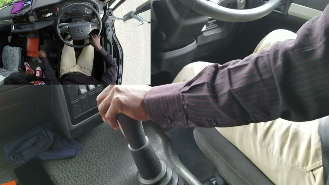 Shacman 12 speed Manual shifting/change down Full tutorial