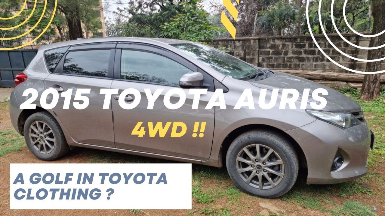 TOYOTA AURIS 2015. Гольф в фирменной одежде Toyota?