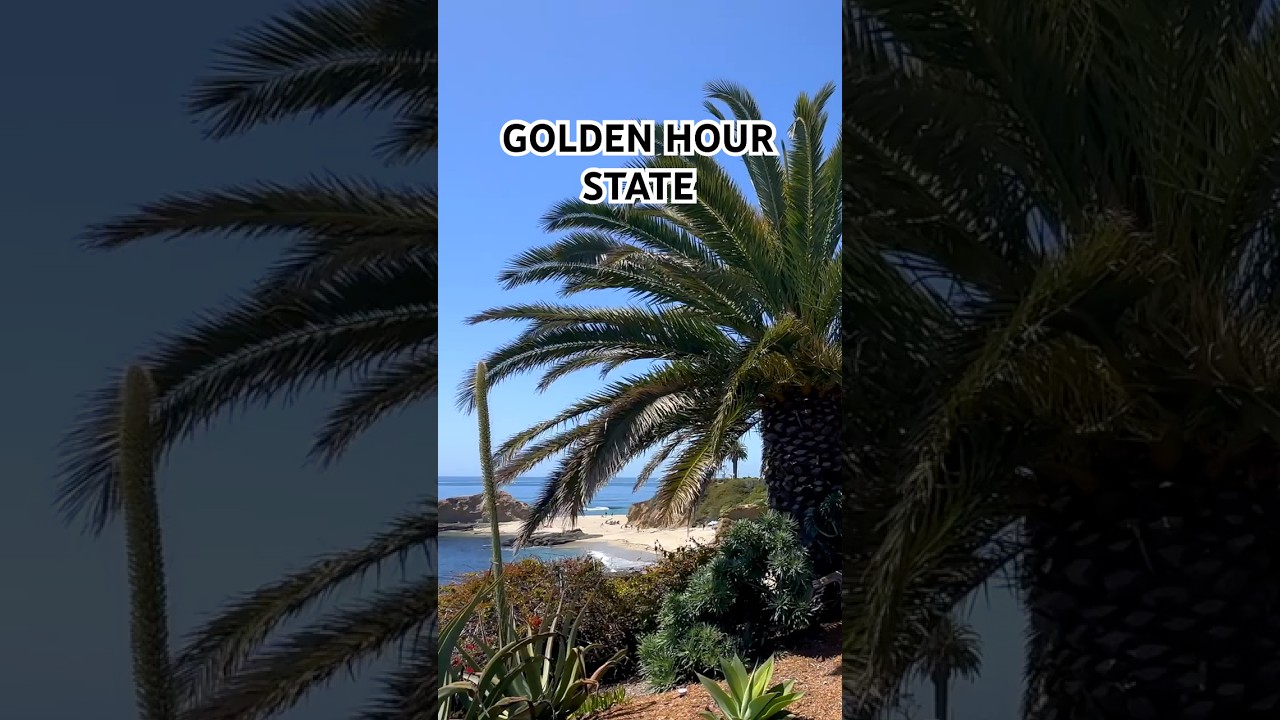 🇺🇸🌴 CALIFORNIA Fun Fact 🌴  Калифорнийские закаты &mdash; это магия #california #beach #travel