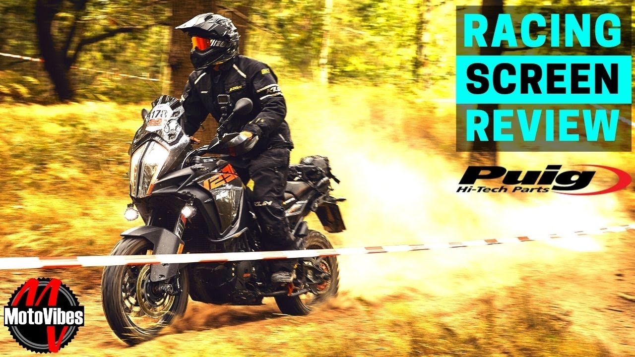 SHORT WIND SHIELD for KTM 1290 Super Adventure S & R // Puig Racing Screen