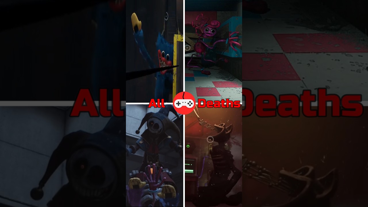 All Deaths in Poppy Playtime : Chapter 1-5