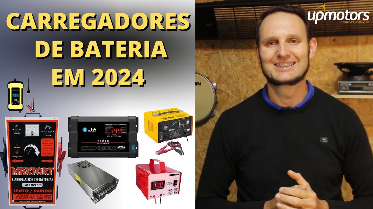 Descubra qual o MELHOR CARREGADOR DE BATERIA em 2024 ; UPMOTORS