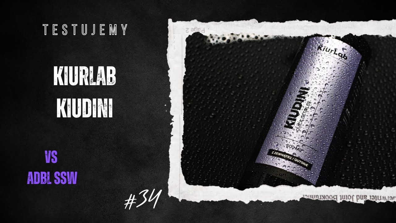 TESTUJEMY#34 - Kiurlab KIUDINI - pierwsze testy i wrażenia | ADBL SSW