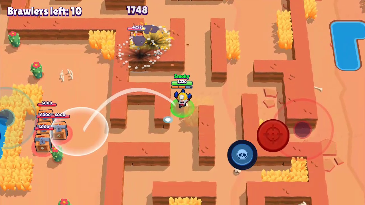 BRAWLSTARS SHOWDOWN HOT MAZE. DYNA MIKE.