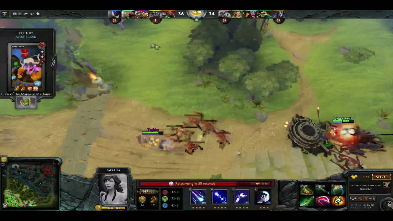 Dota 2 enemy trap