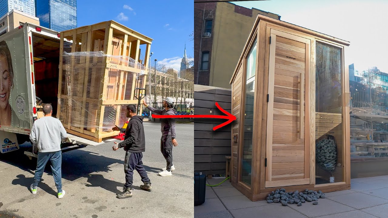 Plunge Sauna Delivery & Setup (In-Depth)