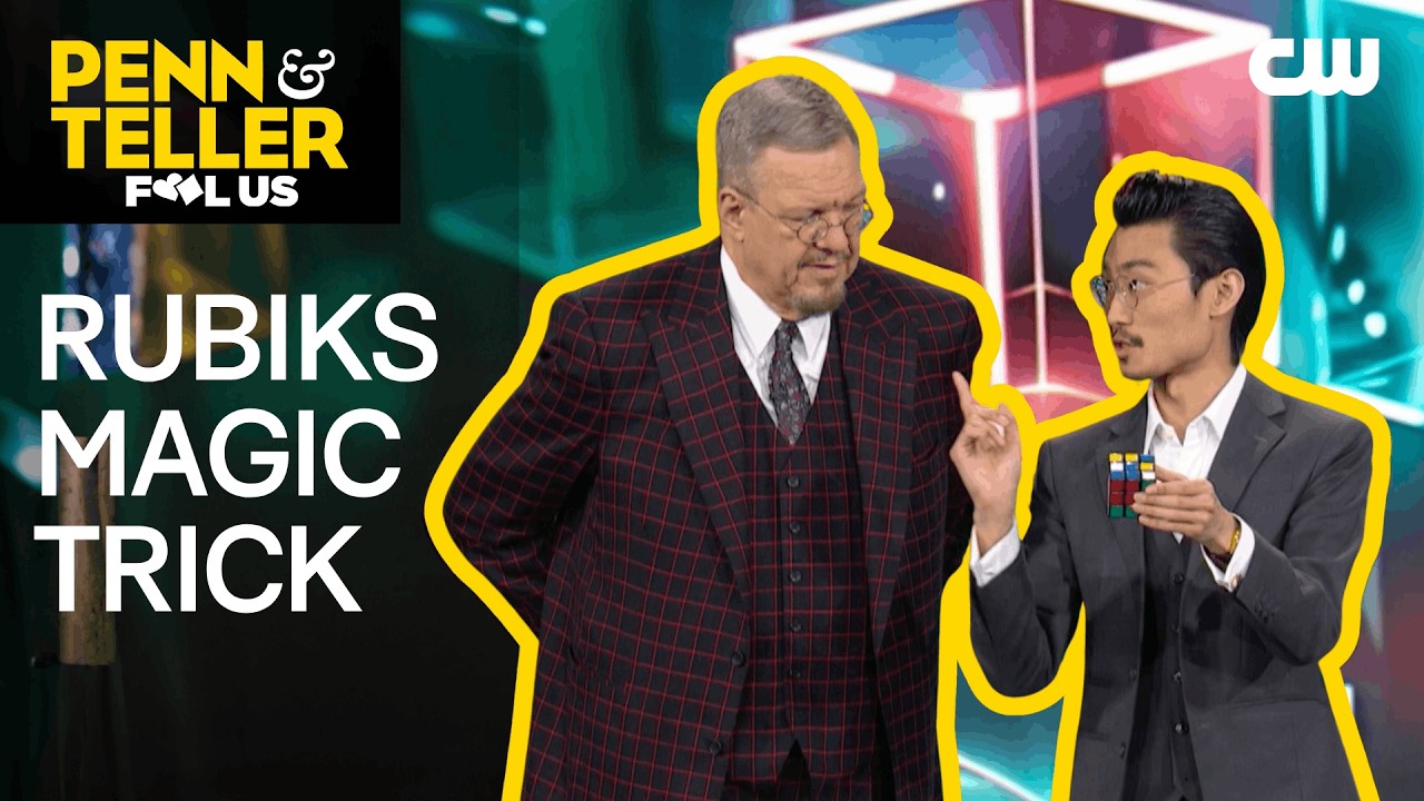 Magician Performs New Rubik's Cube Magic Tricks | Penn & Teller: Fool Us | The CW