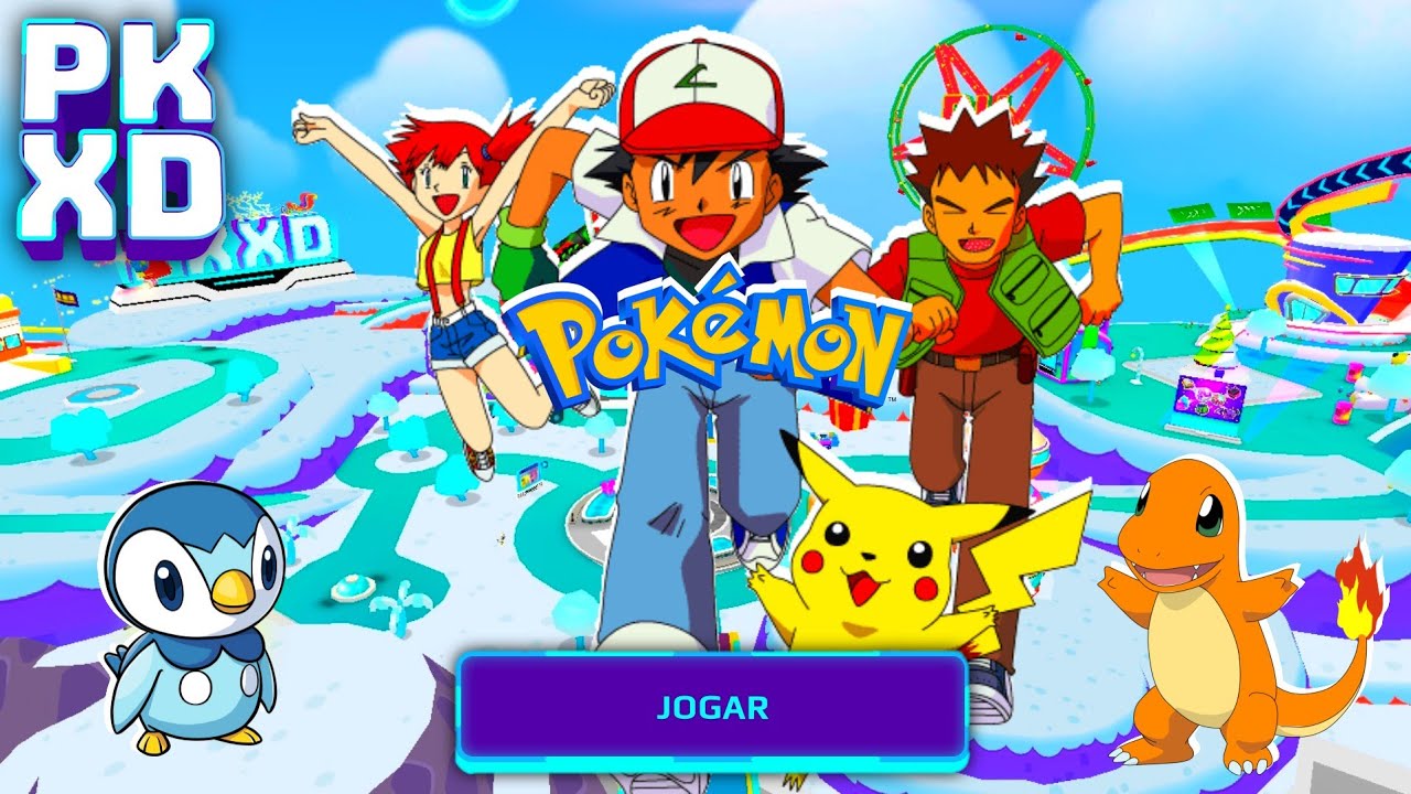 VIREI UM TREINADOR DE POKÉMON NO PK XD | UMA BATALHA LENDÁRIA!