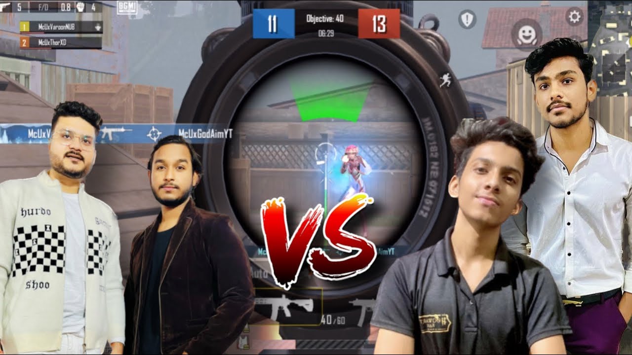 Thor Gaming & Me Vs Redox Gaming & Godaim Gaming | Epic 2v2 TDM Match🔥