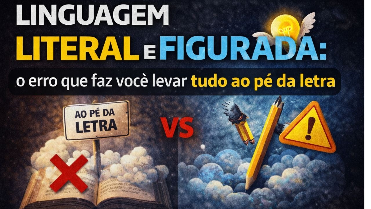 Linguagem Literal e Figurada: o erro que faz você levar tudo ao pé da letra