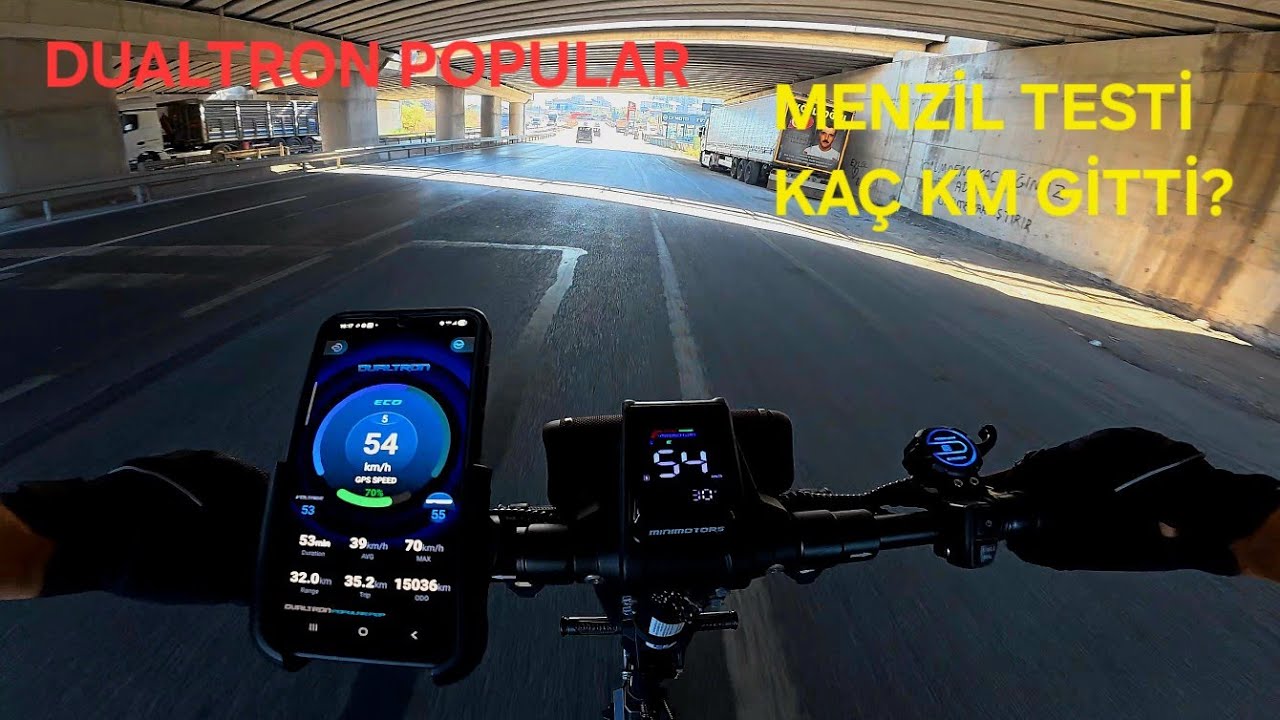 DUALTRON POPULAR MENZİL TESTİ NEKADAR GİTTİ?