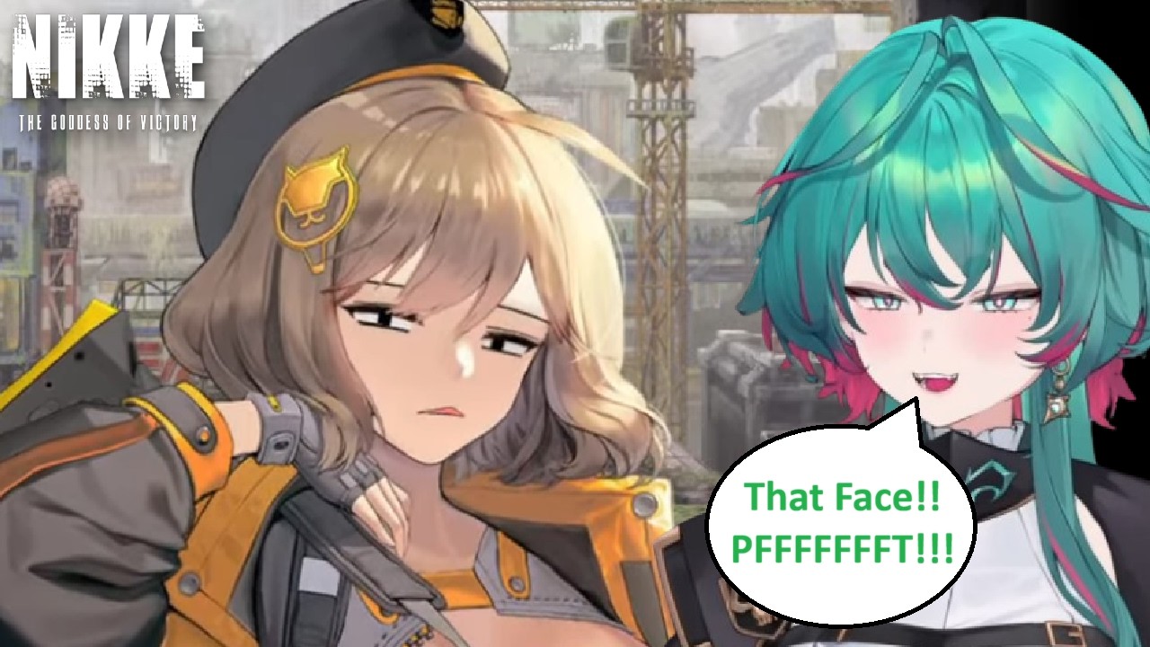 [Glitch Stars Clips] Amaya Whisper Losses It Seeing The Funny Faces Of Nikke For The First Time!!