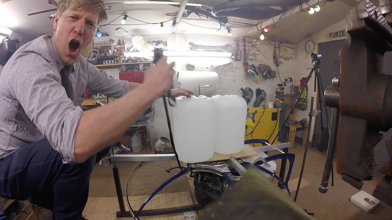 Lets make a Flying Machine-Thrust Test - Hoverbike