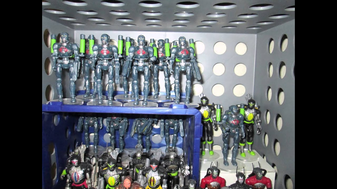GI Joe Toy Collection pt.1 (2015) My Massive Cobra Army!  (Largest loose display of toys?)