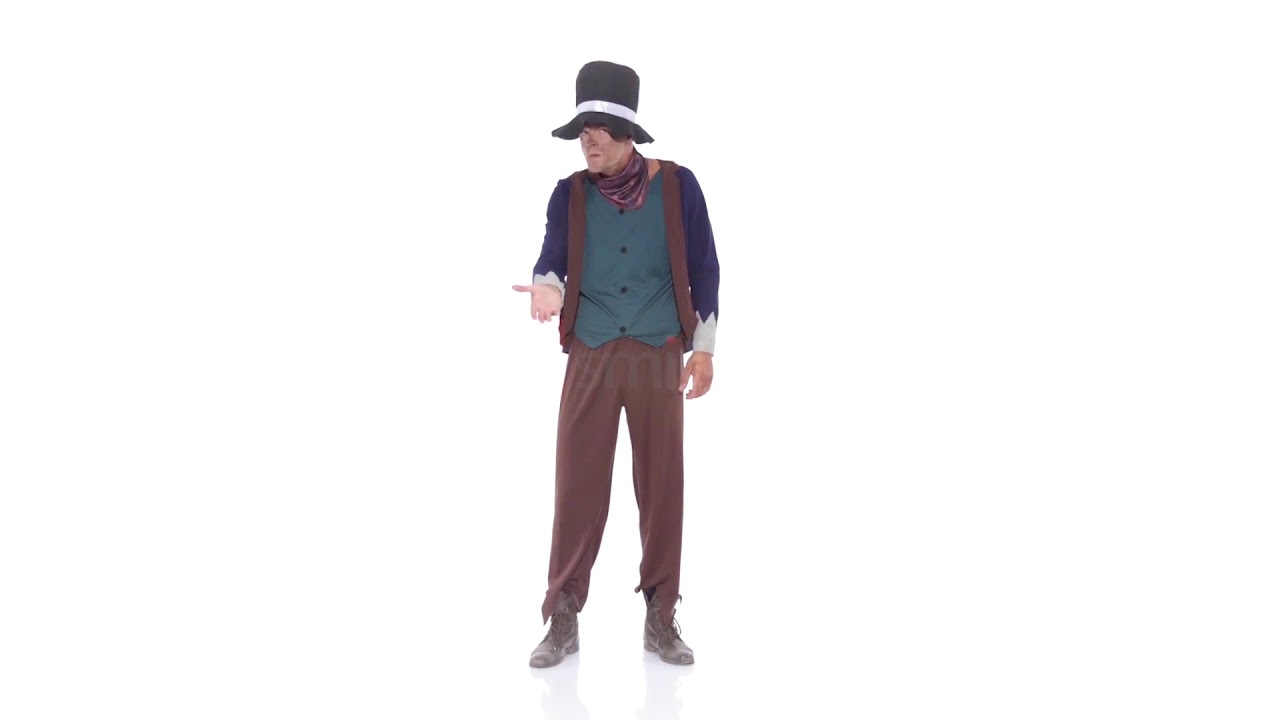Adult Poor Victorian Man Fancy Dress Costume | Smiffys
