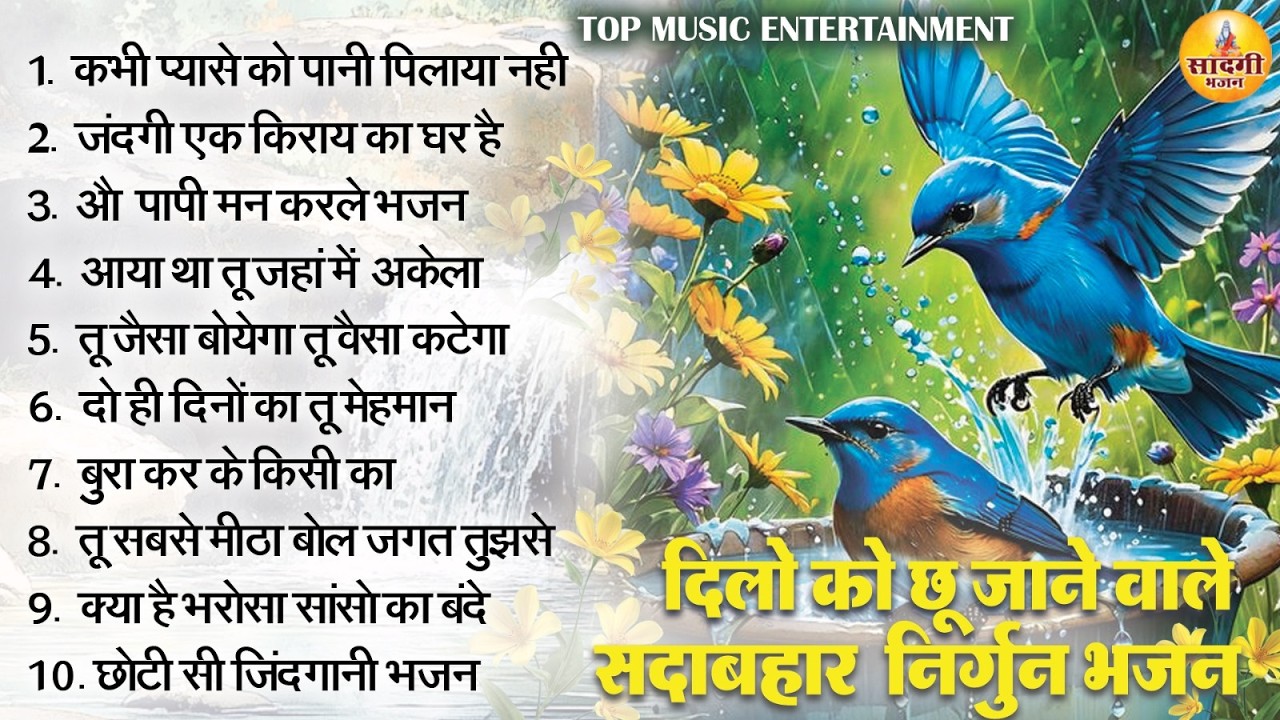 दिल को छु जाने वाले सदाबहार निर्गुण भजन | Nonstop Nirgun Bhajan | निर्गुण भजन | Latest Nirgun Bhajan