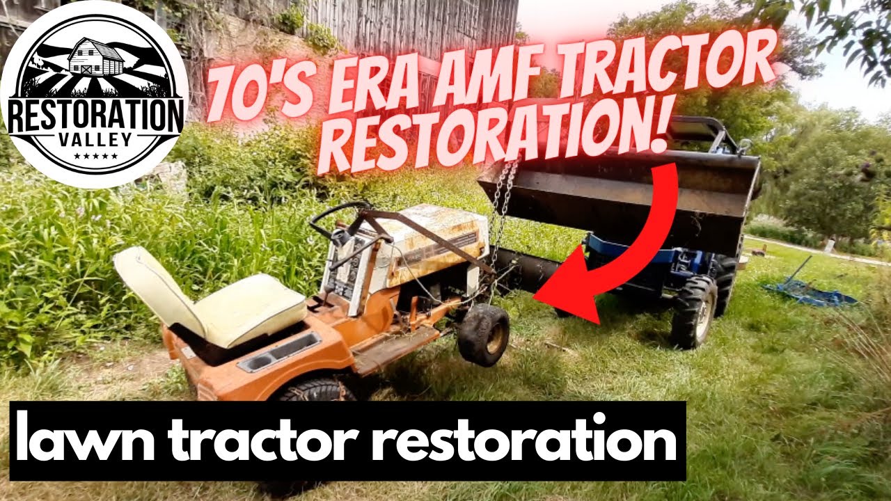 '70's AMF Lawn Tractor Restoration