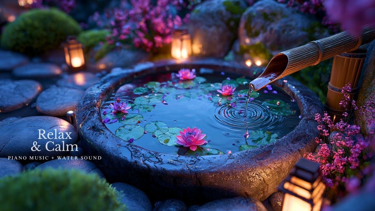 Relaxing Music & Water Sounds for Meditation 🌿 Calming Music with Nature Sounds, Spa, Relax
