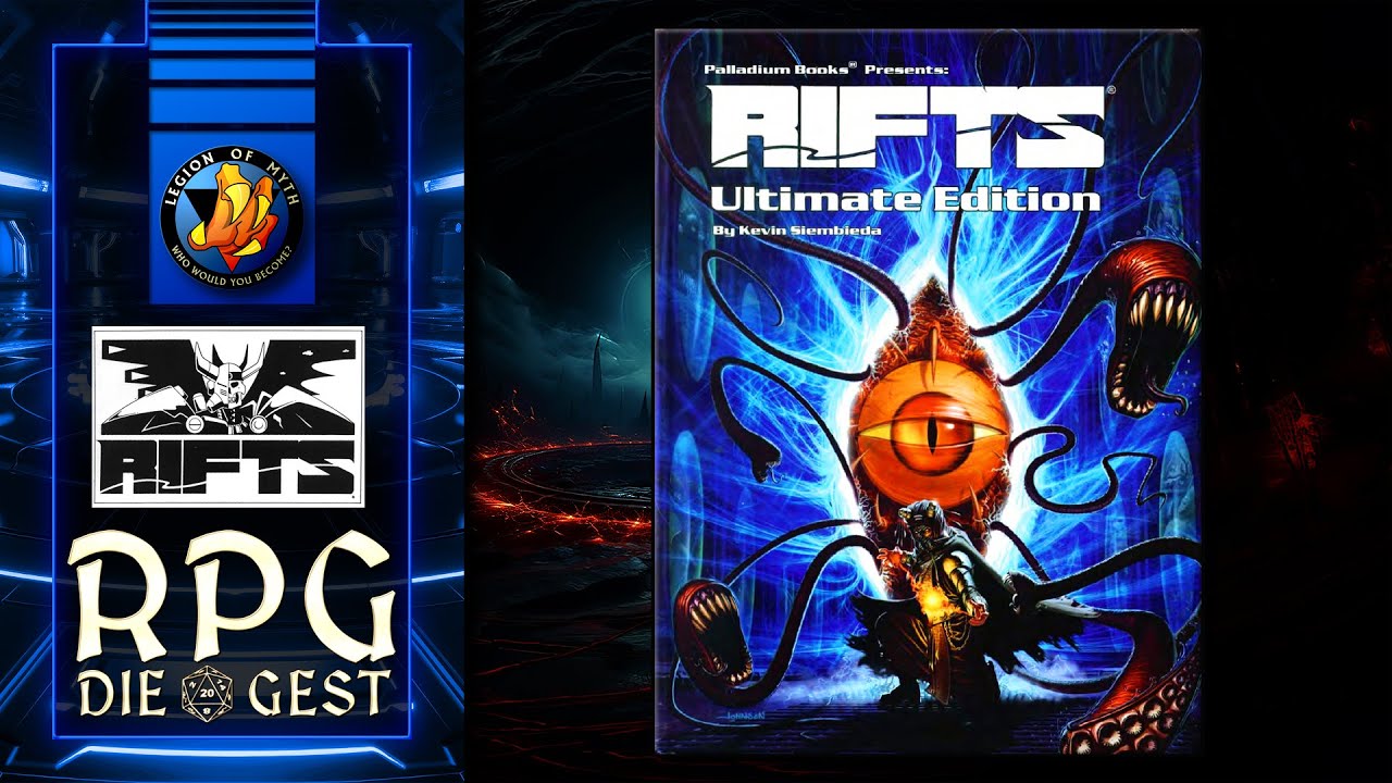 Rifts RPG - 3 BEST choices for new Rifts players