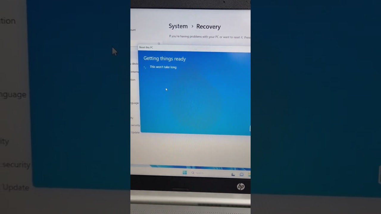 How to reset laptop | how to factory reset and reinstall windows 11 | Factory reset laptop windows