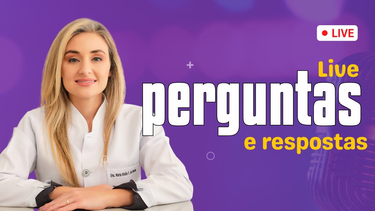 Perguntas e respostas com a Ginecologista Dra Maria Emilia F De Barba - sessão 16