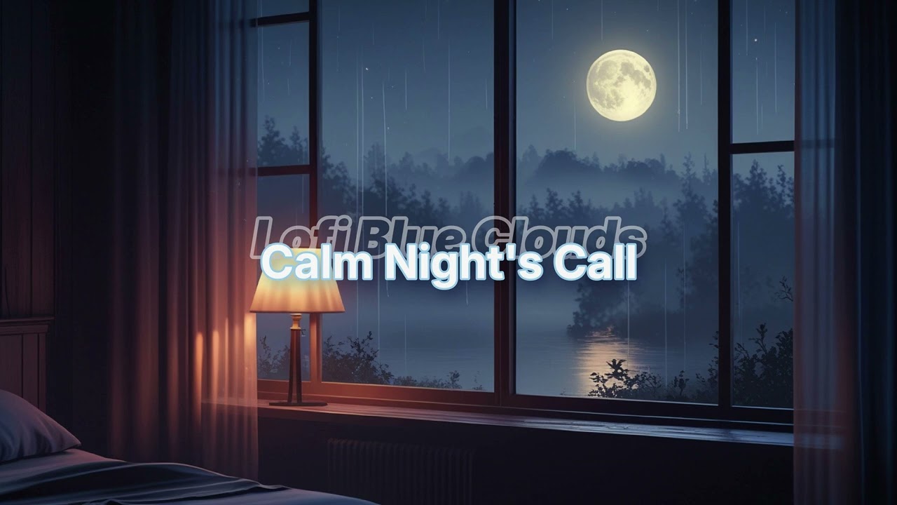 Lofi Blue Clouds - Calm Night's Call | 90's Enjoy Relax Study Music