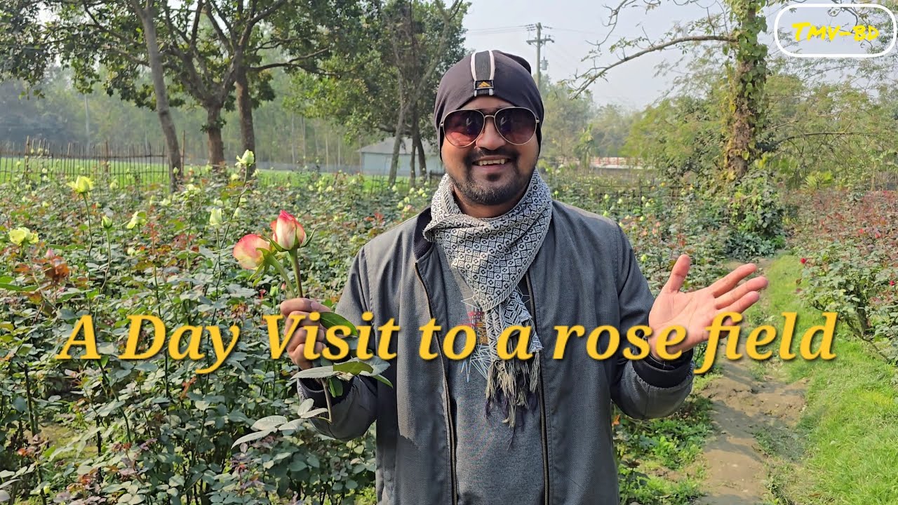 Valentine's Special 2026|A Day Visit to a Rose Field| #valentinesday  #rosegarden 