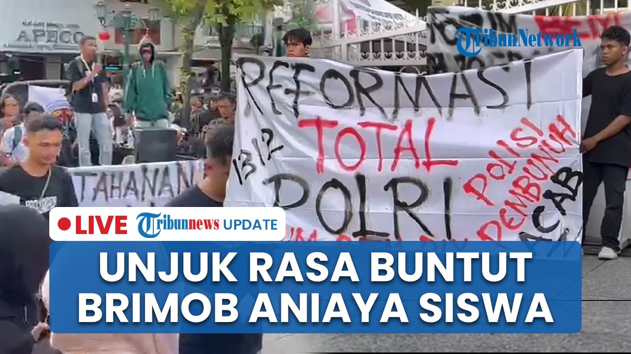 🔴 LIVE: BEM Se-DIY Unjuk Rasa di Malioboro, Desak Keadilan Kasus Brimob Aniaya Siwa SMP hingga Tewas